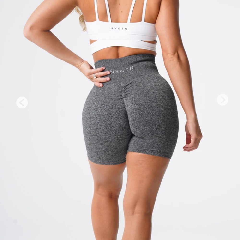 NVGTN Black Speckled Shorts